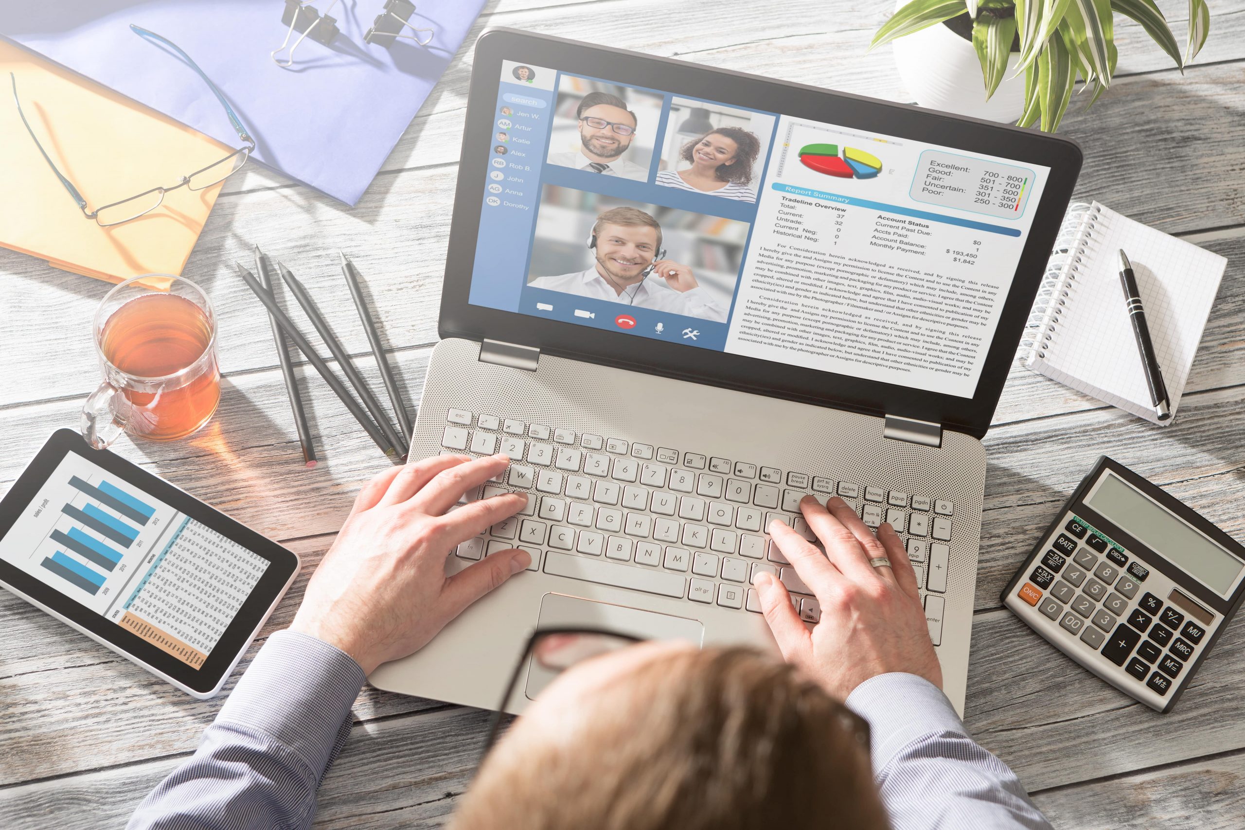 como avaliar desempenho home office