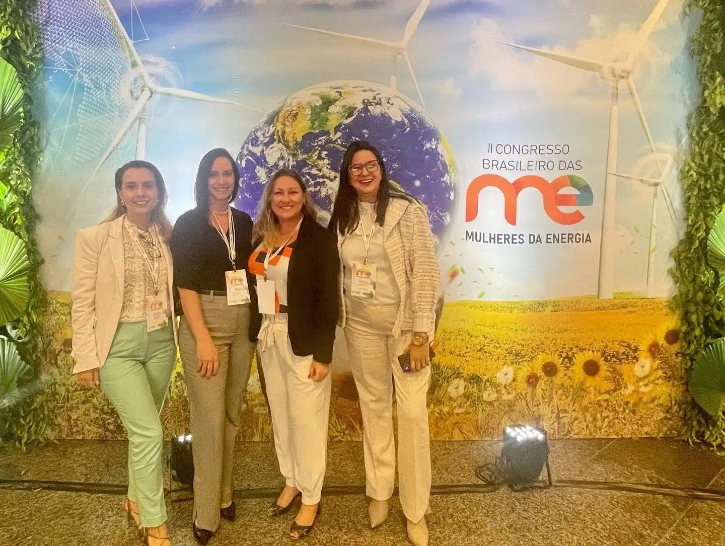 Congresso Mulheres da Energia Debora Celeti e lideres do setor